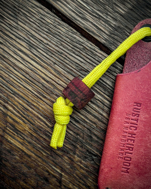 Wood EDC Lanyard Bead