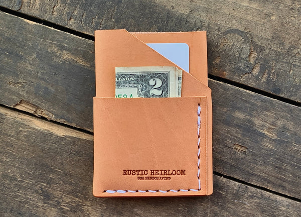 Handmade Leather Wallets, Rugged Rustic Reliable